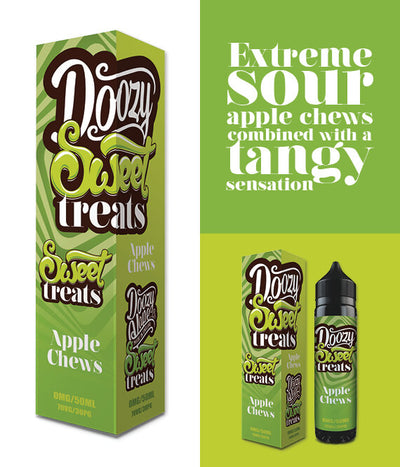 Apple Chews – 50ml Shortfill - Crypto Vapes