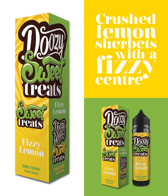 Fizzy Lemon – 50ml Shortfill - Crypto Vapes
