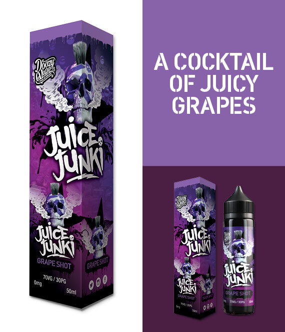 Grape Shot – 50ml Shortfill - Crypto Vapes