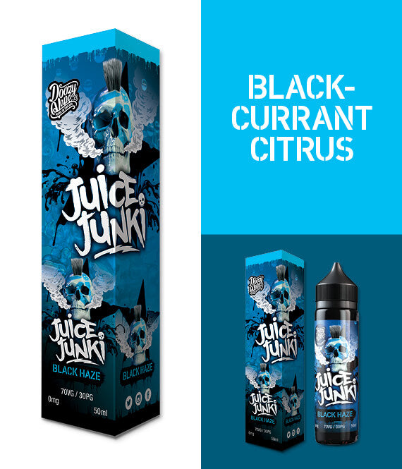 Black Haze – 50ml Shortfill - Crypto Vapes