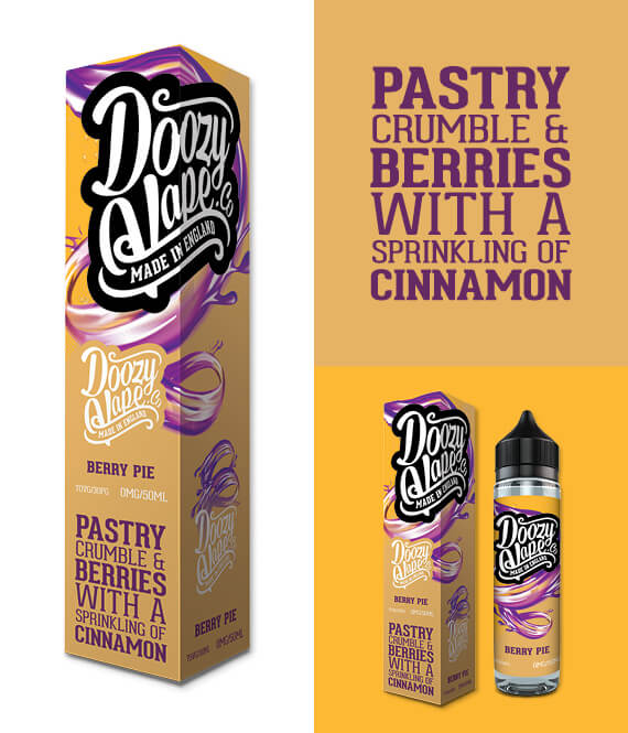 Berry Pie – 50ml Shortfill - Crypto Vapes