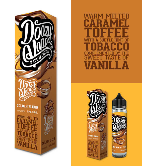 Golden Elixir – 50ml Shortfill - Crypto Vapes