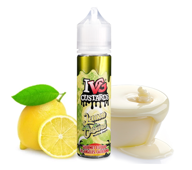 Lemon Custard IVG E-Liquid 50ml Shortfill - Crypto Vapes