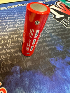 Vapcell K25 2500mAh FLAT TOP 18650 High drain