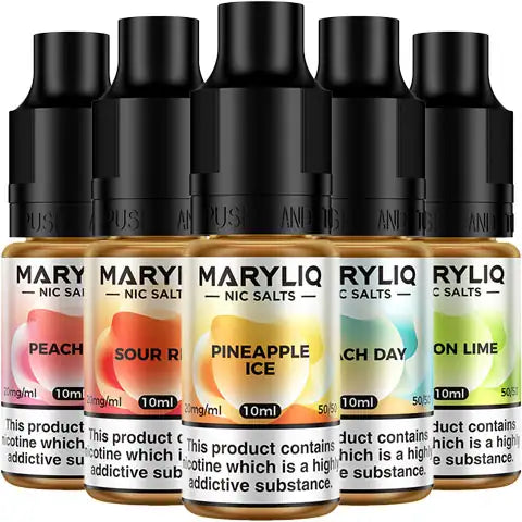 Lost Mary Vape Juice Flavors MARYLIQ by Lost Mary Nic Salt 10ml E Liquid 10mg Lost Mary Vape Juice Flavors MARYLIQ by Lost Mary Nic Salt 10ml E Liquid 10mg