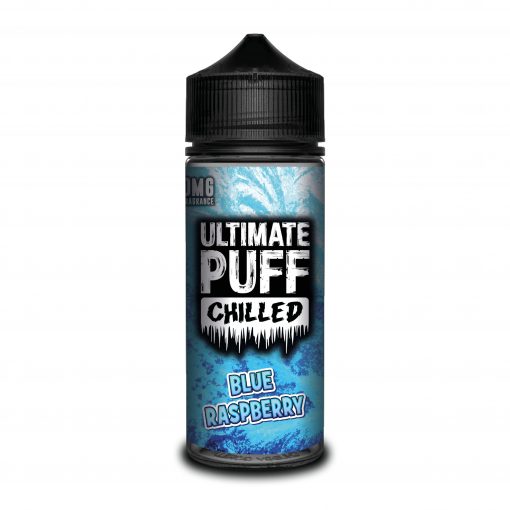 Ultimate Puff Chilled Blue Raspberry 120ML Shortfill - Crypto Vapes