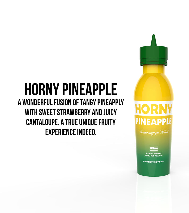Horny Pineapple 100ml E-Liquid by Horny Flava