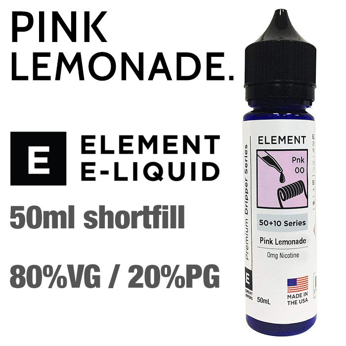 Pink Lemonade 50ml Shortfill (Zingy Lemonade Red Fruit) - Crypto Vapes