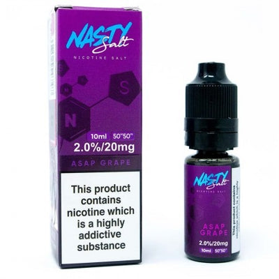 ASAP Grape Nic Salts 10ml by Nasty Juice - Crypto Vapes