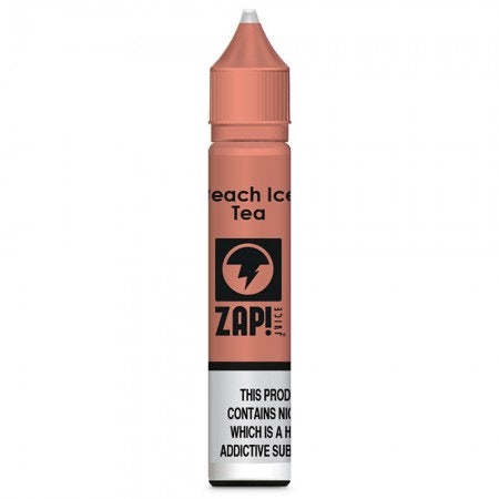 Peach Ice Tea | Zap! Juice Nic Salts - Crypto Vapes