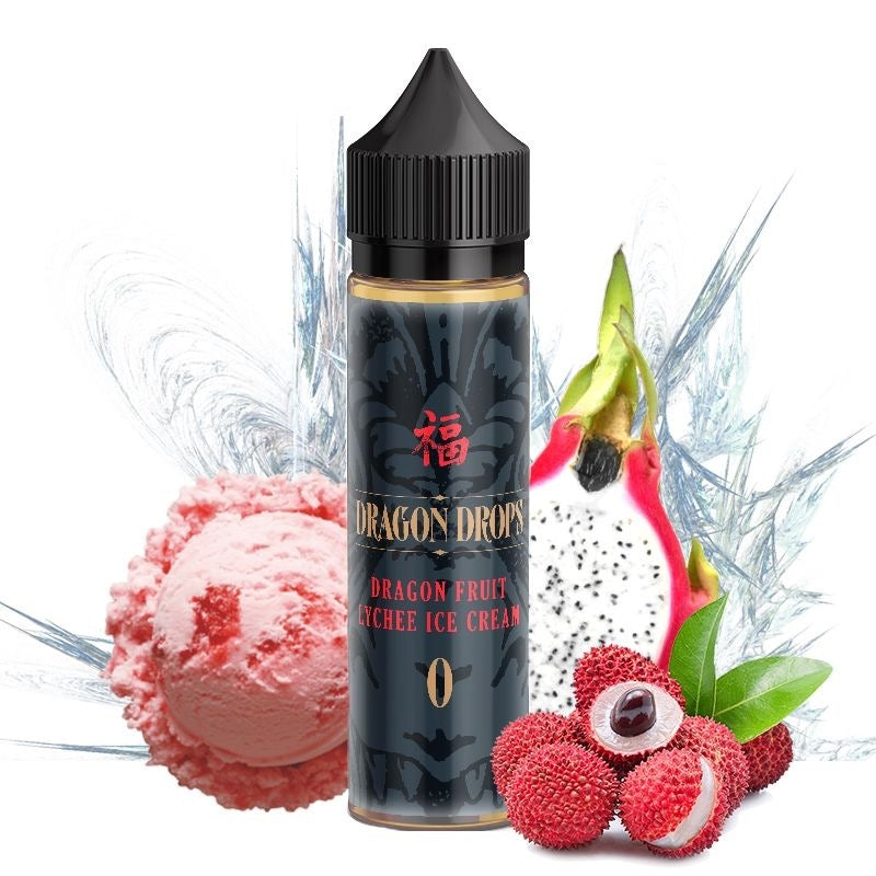 Dragon Fruit Lychee Ice Cream 50ml - Crypto Vapes