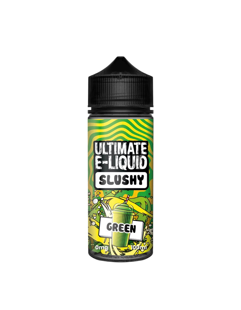 Ultimate E-liquid Slushy – Green 100ml Shortfill - Crypto Vapes