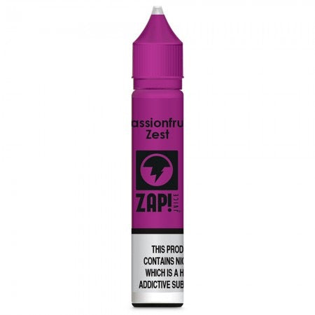Passionfruit Zest | Zap! Juice Nic Salts - Crypto Vapes