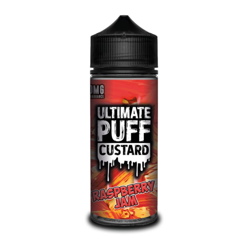 Ultimate Puff Custard – Raspberry Jam 120ML Shortfill - Crypto Vapes