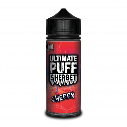 Ultimate Puff Sherbet – Cherry 120ML Shortfill - Crypto Vapes