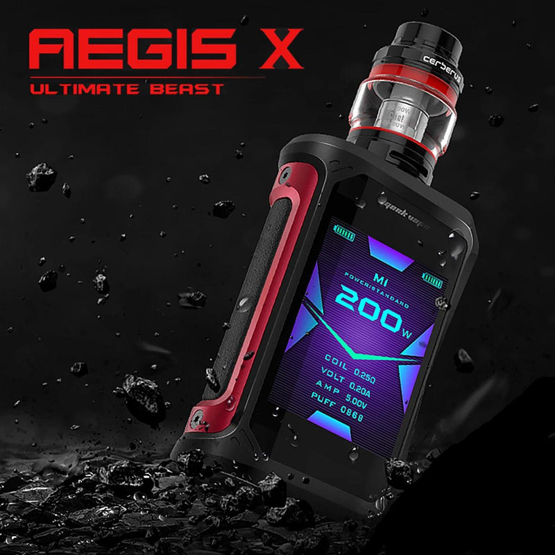 Geek Vape Aegis X Military Standard Kit - Crypto Vapes