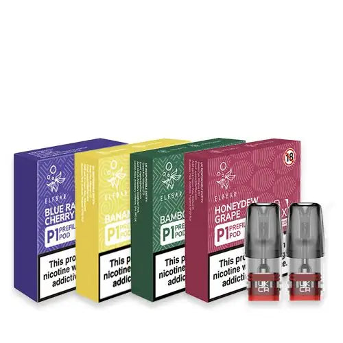 Elf Bar Mate P1 Prefilled Pods (Pack of 2) - Crypto Vapes