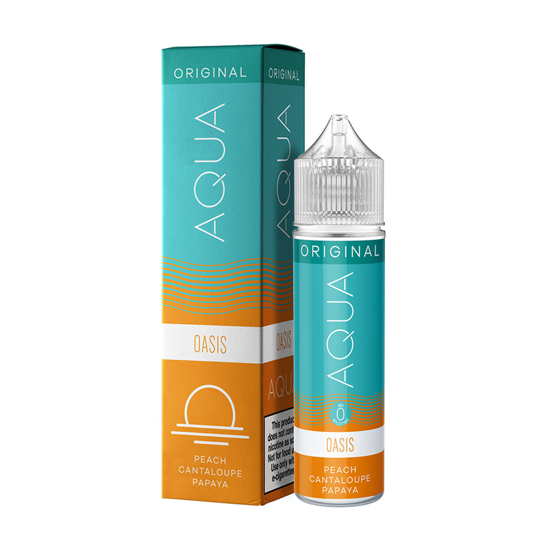 Oasis No Ice 50ml (Peach, Cantaloupe, Papaya) - Crypto Vapes