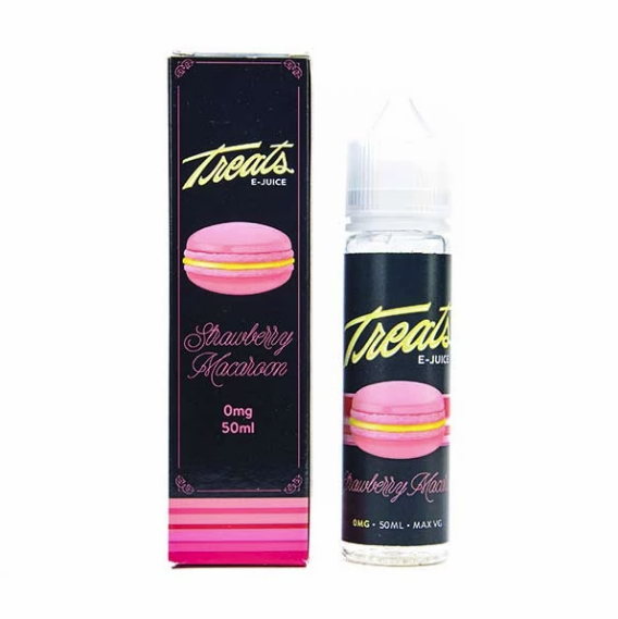 Strawberry Macaroons Treats 50ml - Crypto Vapes