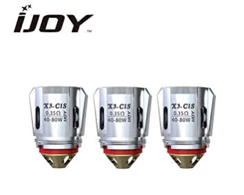 Ijoy Captain X3 C1S Coils Pack of 3 - Crypto Vapes