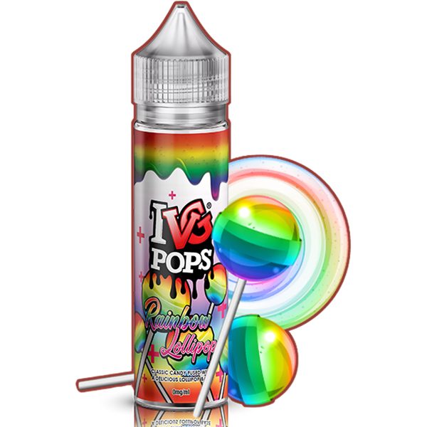 Rainbow Lollipop 50ml Short Fill eLiquid by IVG Pops