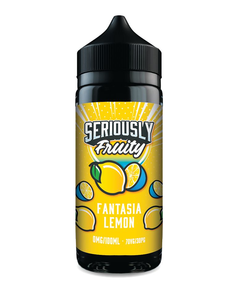 Seriously Fruity Fantasia Lemon E-liquid 100ml Shortfill - Crypto Vapes