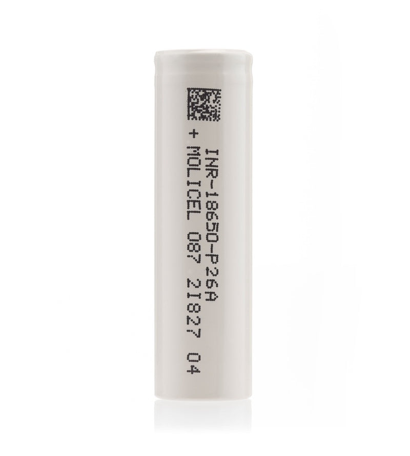 Molicel P26A 18650 Battery 2600mAh - Crypto Vapes