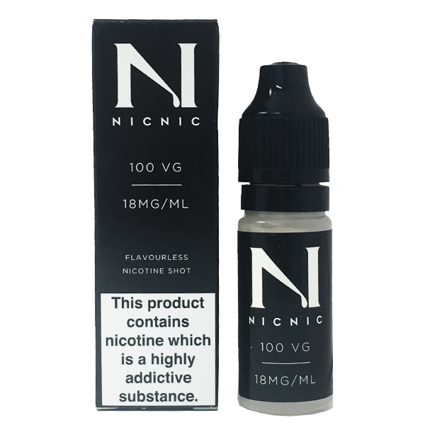 Nicotine Shot 18mg 10ml - Crypto Vapes