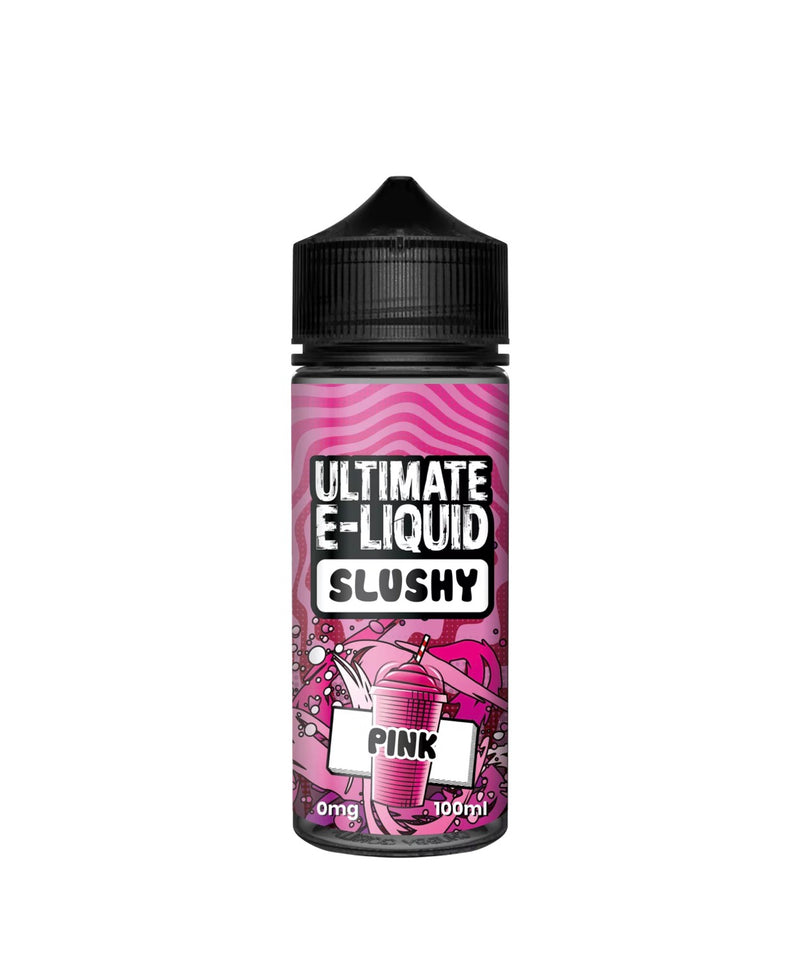 Ultimate E-liquid Slushy – Pink 100ml Shortfill - Crypto Vapes