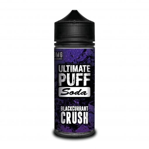 Ultimate Puff Soda Blackcurrant Crush 120ML Shortfill - Crypto Vapes