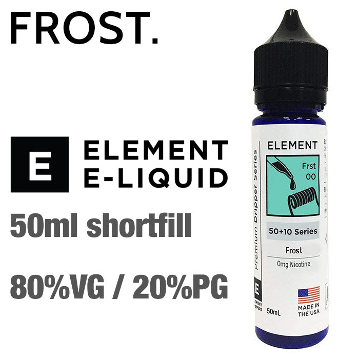 Frost 50ml Shortfill (Icy menthol balanced by subtle sweet tones) - Crypto Vapes