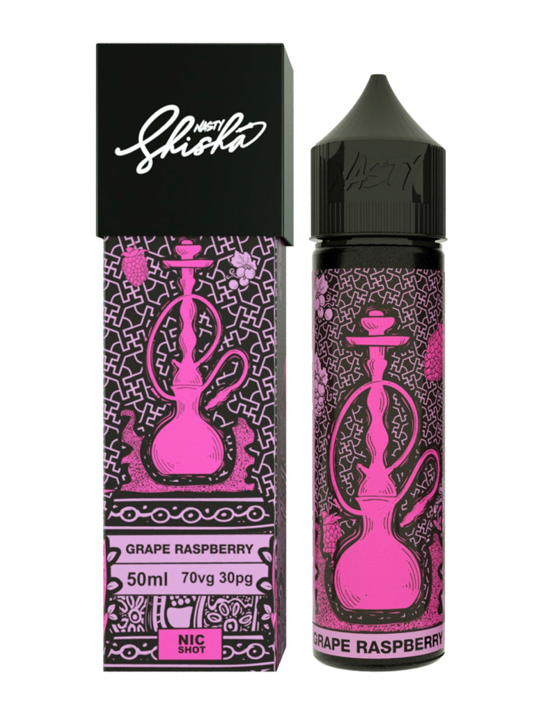 GRAPE RASPBERRY SHORTFILL BY NASTY SHISHA 50ML - Crypto Vapes