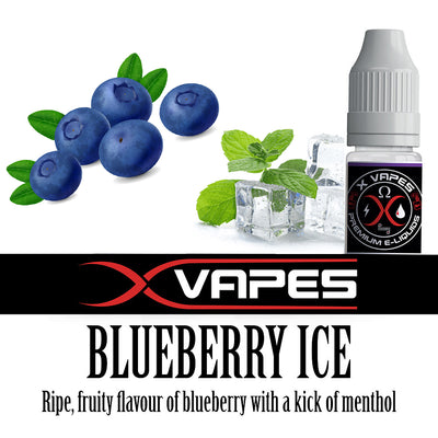 Blueberry Ice by X Vapes