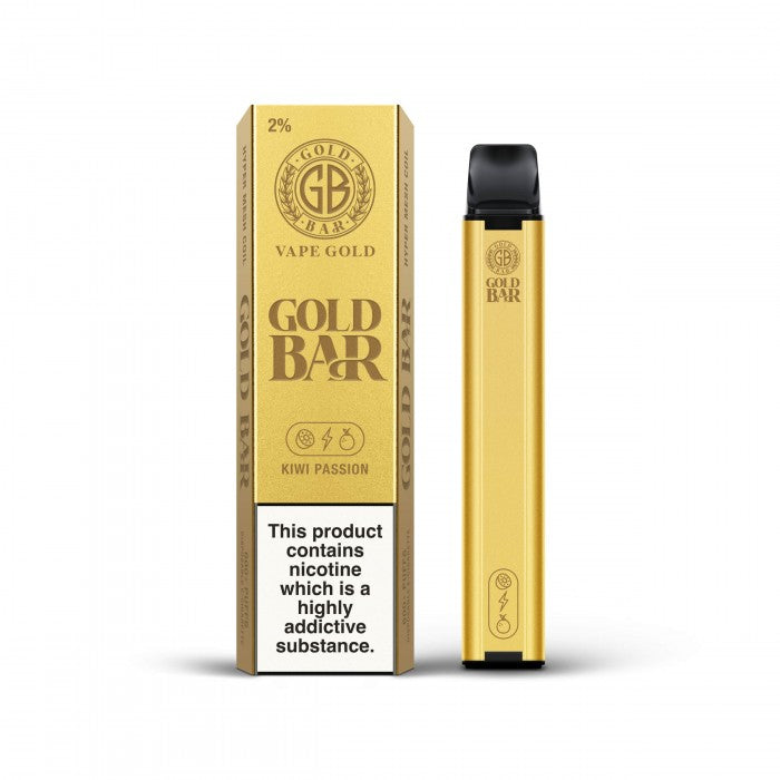 Gold Bar Disposable Pod - 20mg - Crypto Vapes