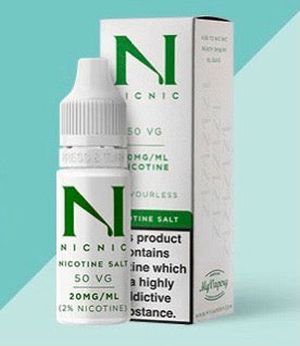 Nicotine Salt Shot 20mg 10ml - Crypto Vapes
