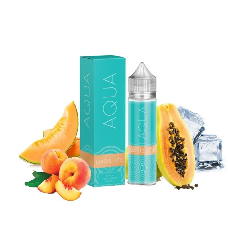 Oasis Ice 50ml (Peach, Cantaloupe, Papaya) - Crypto Vapes