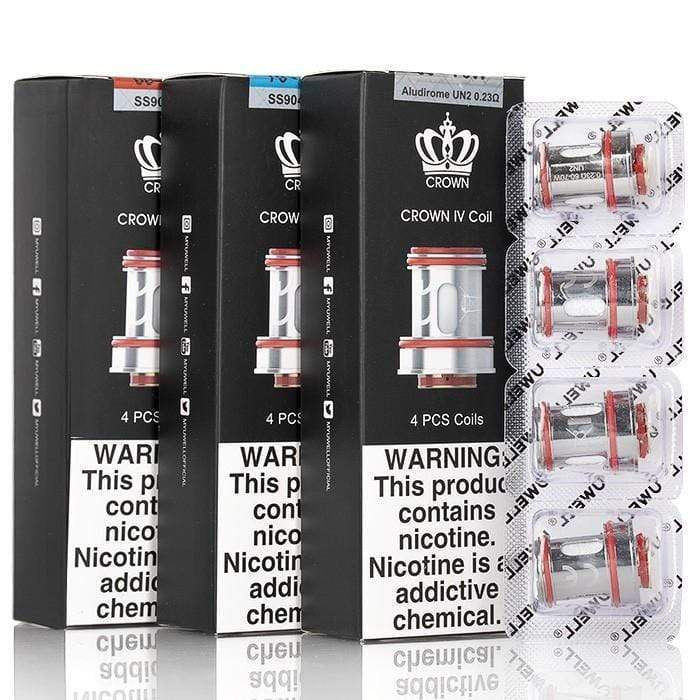 UWELL CROWN 4 COILS - PACK OF 4 - Crypto Vapes