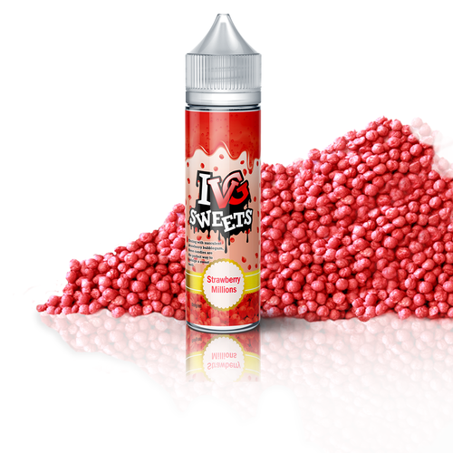 Strawberry Millions Short Fill eLiquid by IVG Sweets