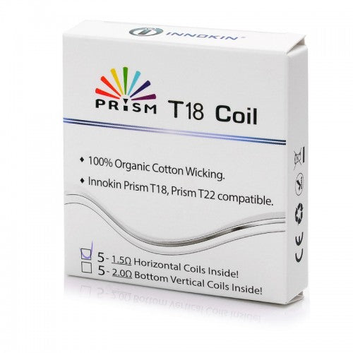 Innokin Endura T18 T22 Coils 1.5 ohm (Pack of 5)