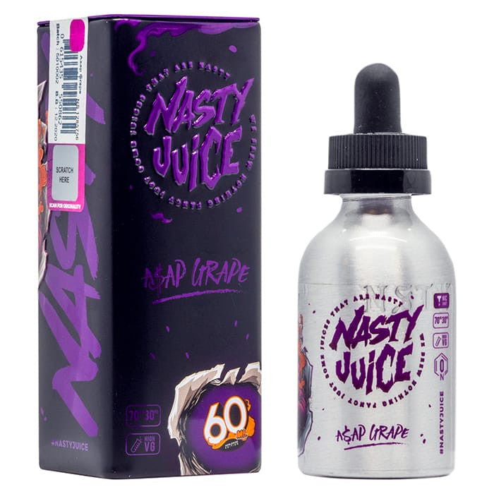 Nasty Juice - A$AP Grape 50ml (Black Grapes, Mixed Berries, Low Mint)