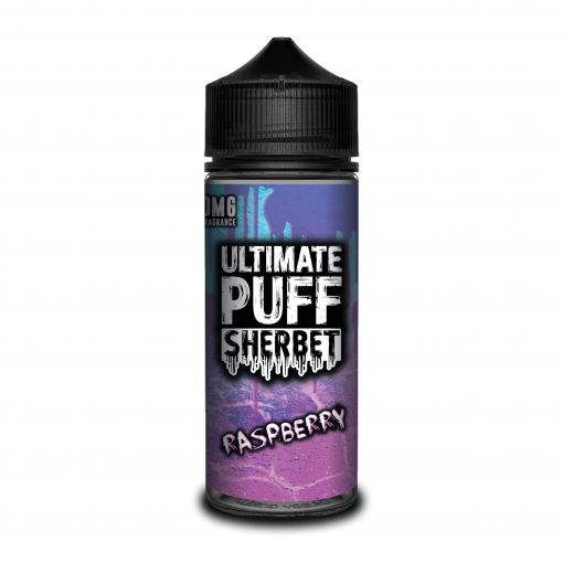 Ultimate Puff Sherbet – Raspberry 120ML Shortfill - Crypto Vapes