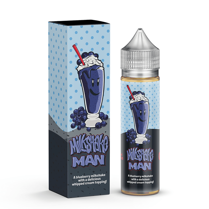 Milkshake Man Blueberry - Crypto Vapes