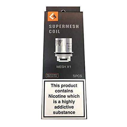 Geek Vape Supermesh X1/X2 Coils Pack of 5 - Crypto Vapes