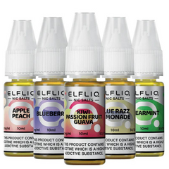 ELF LIQ Nic Salt ELFLIQ E Liquid 10MG 20MG Vape Juice 10ml 50/50 by ELF BAR