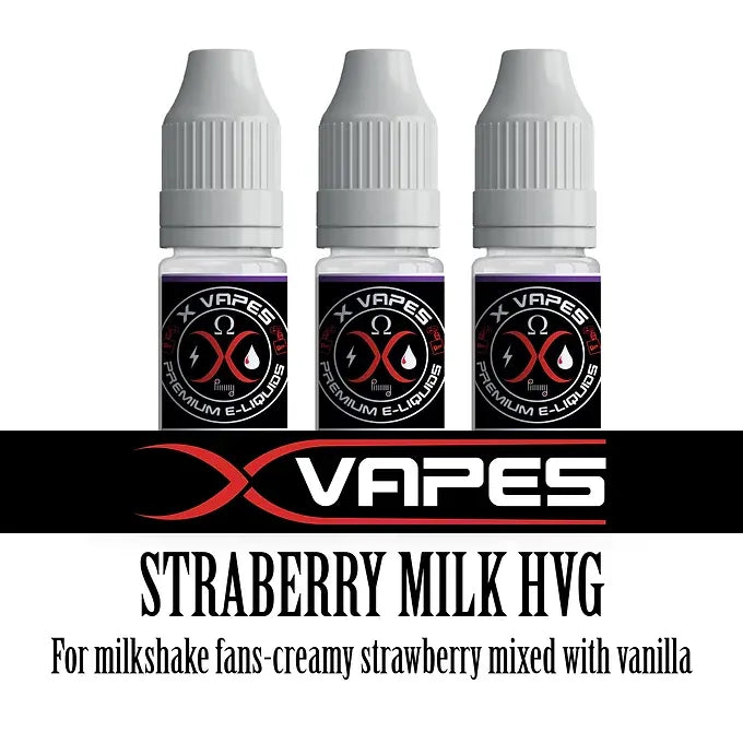 Strawberry Milk High VG by X Vapes