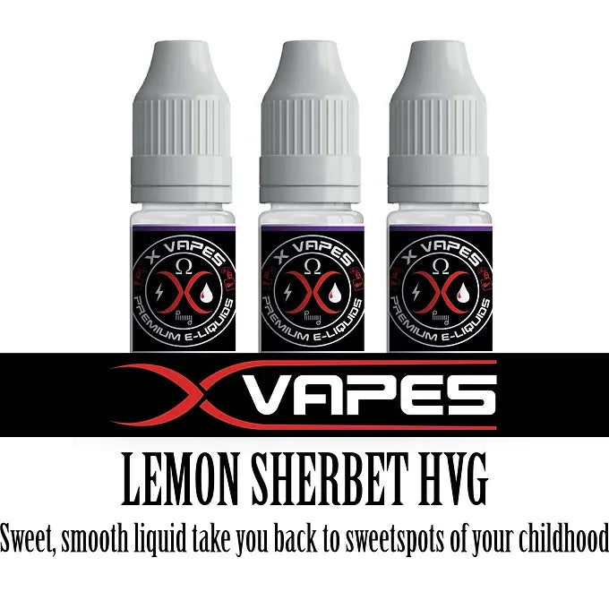 Lemon Sherbet High VG by X Vapes Crypto Vapes Lemon Sherbet High VG by X Vapes Crypto Vapes