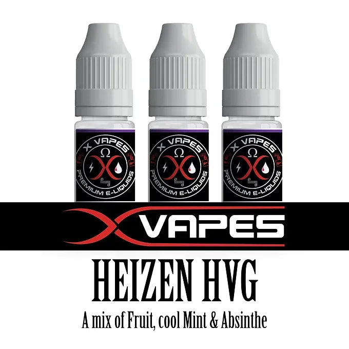 Heizen HVG by X Vapes - Mix of fruits, cool mint & absinthe