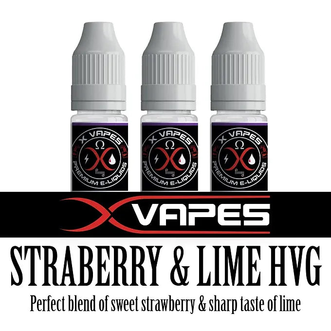 Strawberry & Lime High VG by X Vapes