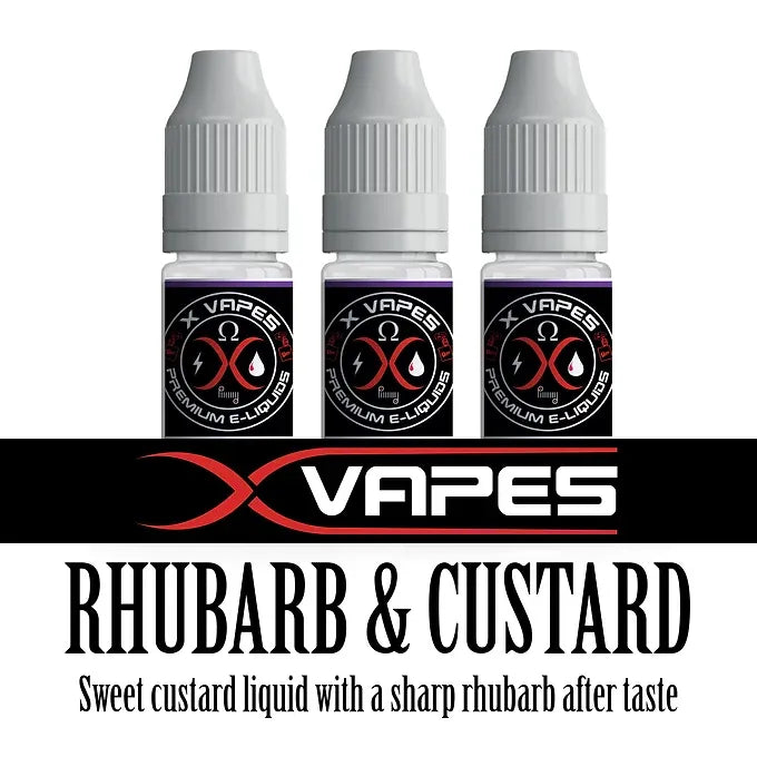 Rhubarb & Custard by X Vapes